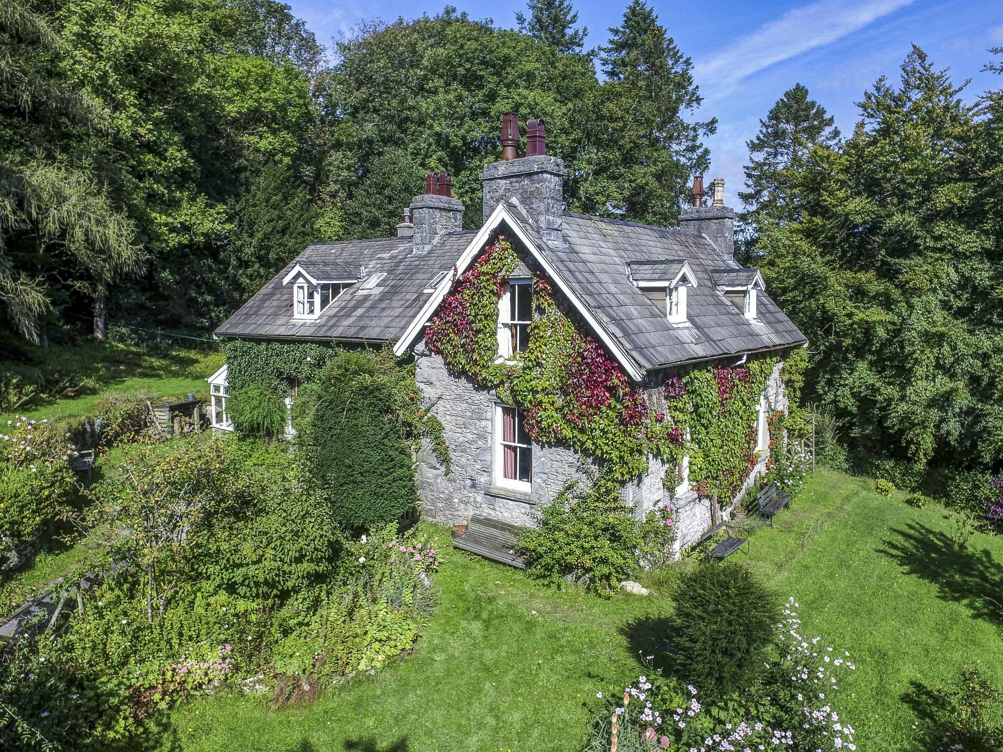 Yewbarrow House, GrangeoverSands Aerial Artwork Drone Photography